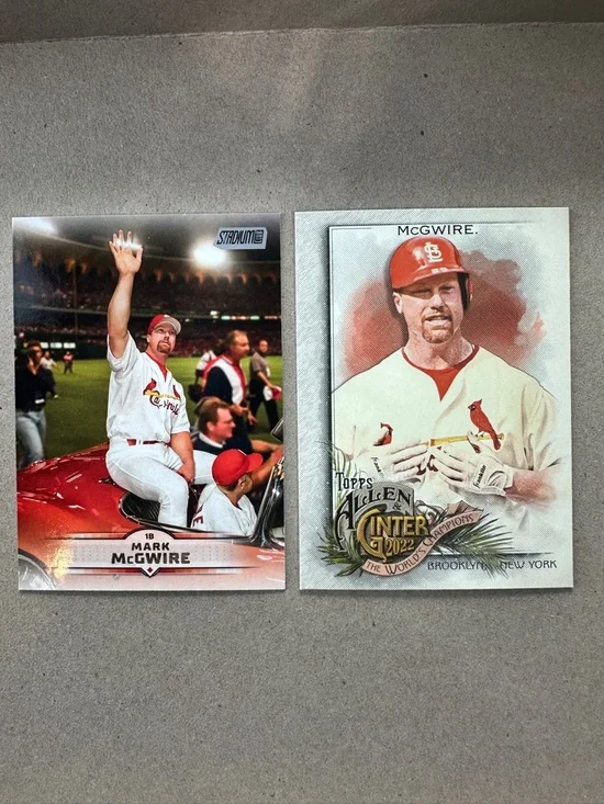 Mark McGwire Cardinals lot of 8 - Picture 10 of 11